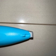 ネイルケア用具 　ホワイト 足裏毛除去機　ブルーのセット　新品に近いの画像