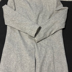 ZARA MAN グレー チェスターコート Lの画像