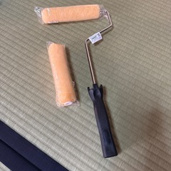 アクドメール　4kg ハケ　ローラー　養生テープ　バケツの画像