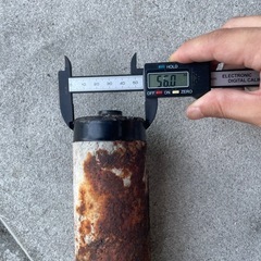 バイク用　サイレンサー　消音器　車検用　56π　の画像