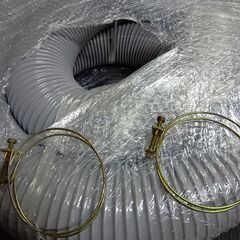 倉庫整理　集塵ホース100ｍｍ【ホース未使用品５ｍ】　電動カンナの画像