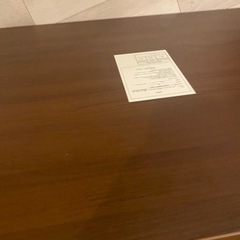 ニトリ　お洒落　机　組み立て簡単の画像