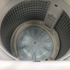 ★K120★ジモティ特別価格🉐2025年製Haier製5.5㌔洗濯機★1年間保証付き★近隣配送・設置可の画像