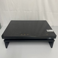 IHクッキングヒーターセット　IHC-WKG2-B 設置スタンド付き　IHコンロ　2口コンロ　中古品　 IRIS OHYAMA アイリスオーヤマの画像