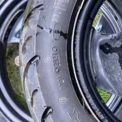 YMAHA JOG APRIO 前後ホイールの画像