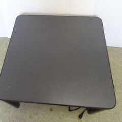 山善/正方形コタツ/ESK-756/幅75cm×75cm こたつ/テーブル【中古】☆札幌市白石区店頭お引き取りOK【自社配送は札幌市内限定】の画像