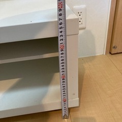 キャスター付き　テレビ台収納テーブルの画像