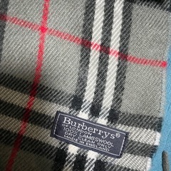 Burberryバーバリー　マフラー　グレーの画像