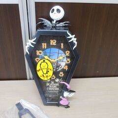 未使用 ナイトメアー・ビフォア・クリスマス 掛け時計 振り子 THE NIGHTMARE BEFORE CHRISTMAS 苫小牧西店の画像