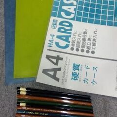 ファイルフォルダ他　文房具の画像