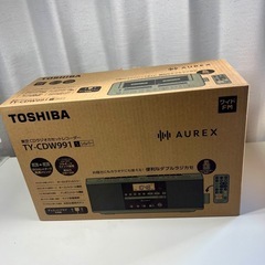 TOSHIBA TY-CDW991 CDラジカセ ラジオ（使用感少ない）の画像