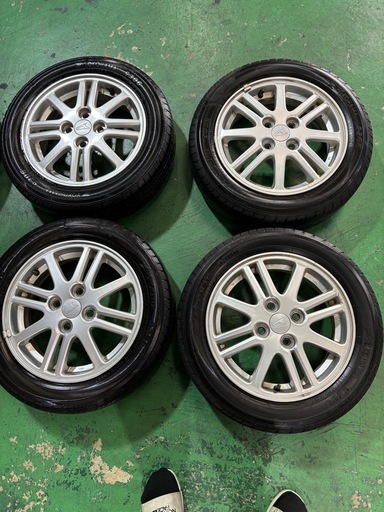 ダイハツ ムーヴ 純正　ホイール 14インチ タイヤ ホイール YOKOHAMA