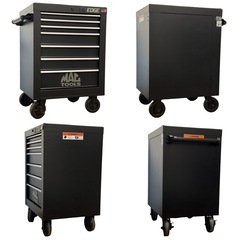 ○2022年製 良品 MAC TOOLS マックツールズ EDGE 7ドロワー ワークステーション ロールキャビネット ワゴン E2722-FB-RAW ジモティ姫路の画像