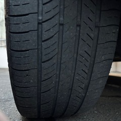 三菱デリカD5 18インチ純正アルミホイール 4本セットの画像