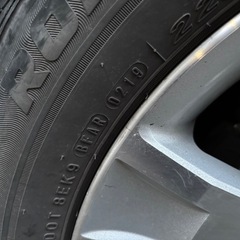 三菱デリカD5 18インチ純正アルミホイール 4本セットの画像