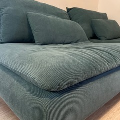 　【IKEA】SÖDERHAMNソーデルハムン　グレーターコイズの画像