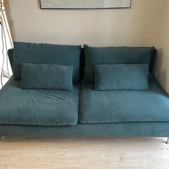 　【IKEA】SÖDERHAMNソーデルハムン　グレーターコイズの画像