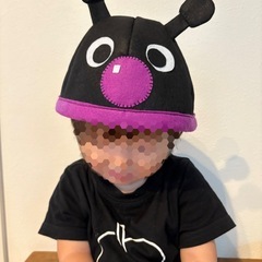 ハンドメイド　バイキンマンフェルト帽子の画像
