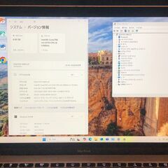 「MacBook Air 12インチ Early 2016　ゴールド「MLHE2J/A」Core m3-6Y30搭載 / メモリー8GB / SSD-256GB / MacOS(Sequoia)とOffice2019＋Win11(24H2)とOfficeProPlusのデュアルブート仕様 / Webカメラ / Bluetooth / USB3.0 / 無線LAN / 中古品の画像