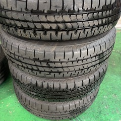 スズキ ワゴンR 純正　14インチ タイヤ ホイール BRIDGESTONEの画像