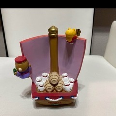 ハローキティ 陶器 七福神 宝船 置物 レア平成レトロの画像