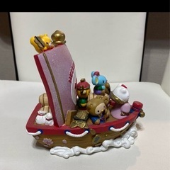 ハローキティ 陶器 七福神 宝船 置物 レア平成レトロの画像