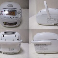 G∀52 炊飯器 ZOJIRUSHI NP-RN05 3合炊き 2024年製 圧力IH炊飯ジャー 中古品 検：象印 極め炊き キッチン家電の画像