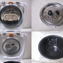 G∀52 炊飯器 ZOJIRUSHI NP-RN05 3合炊き 2024年製 圧力IH炊飯ジャー 中古品 検：象印 極め炊き キッチン家電の画像