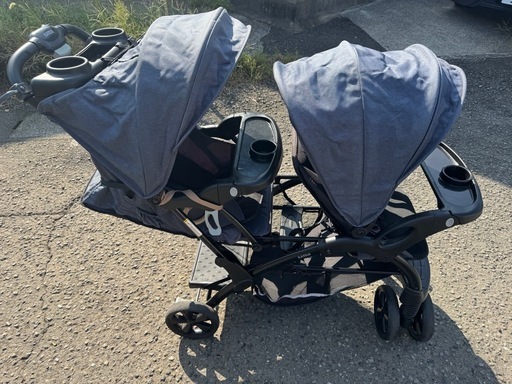 KATOJI ベビーカー 2人乗り
