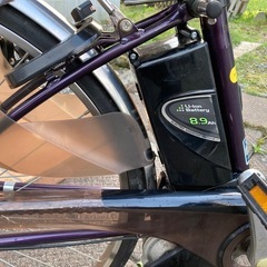 パナソニック 電動アシスト自転車 vivi SX 26インチ パープルの画像