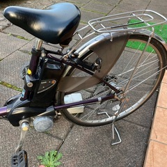 パナソニック 電動アシスト自転車 vivi SX 26インチ パープルの画像