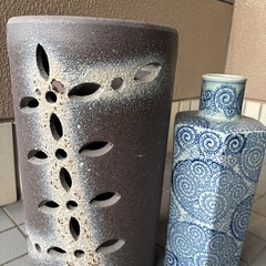傘立てとつぼ壺の画像