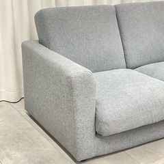 KJ-20【新入荷　リサイクル品】ニトリ　フォワードGY コンパクトにくつろげるソファベッド　グレーの画像