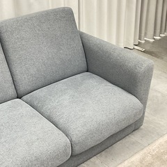 KJ-20【新入荷　リサイクル品】ニトリ　フォワードGY コンパクトにくつろげるソファベッド　グレーの画像