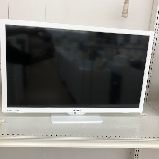 【ドリーム川西店御来店限定】☆ジモティー見たよ♪割引☆シャープ　24V型TV 2025年製　クリーニング済み 【2125560000023245】