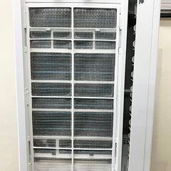 【札幌市内配送可】ハイアール/Haier 窓用ルームエアコン 窓枠付き JA-18V 木造4.5~5畳 鉄筋7~8畳 2021年製 動作OK リモコン付きの画像