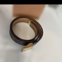ヴィトン　モノグラム　サンチュール　キャレ　ベルトの画像