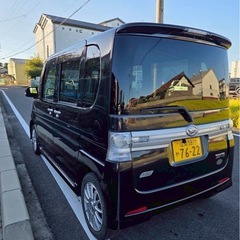 【笠松町】誰でも車買える！月々2万円🚗✨自社ローン🚩タントカスタム　頭金なし・保証人不要！😊 シングルマザー、シングルファザー応援店 🚩の画像