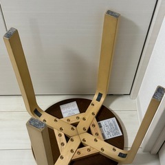 NITORI ニトリ 北欧風 木製スツール　の画像