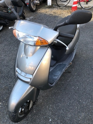 ホンダ リード50 AF48 2st   実動 原付バイク　広島市中区　動画あり