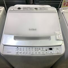 8.0kg洗濯機 日立 BW-V80G 2021年 の画像