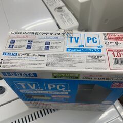 リサイクルショップどりーむ荒田店　No3721 外付けHDD　１TB　IーODATAの画像
