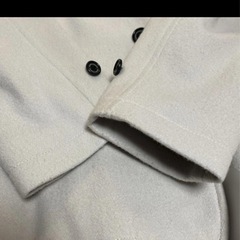 TAKEO KIKUCHI メルトンカーコート ピーコート グレー　サイズ3の画像