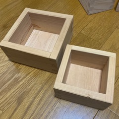 手作り木工 小物ケースの画像