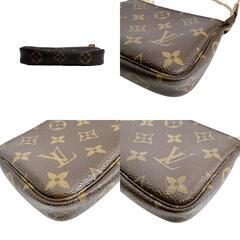 ルイヴィトン M58009 ポーチ ブラウン  LOUIS VUITTON ミニ・ポシェット・アクセソワール モノグラムの画像