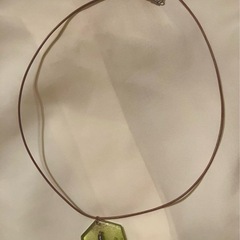 ［要在庫確認］ハンドメイド 【モリオン&ペリドット】オルゴナイトネックレスの画像