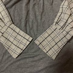スタイルザンパ ZAMPA 長袖 グレー系 Mサイズ レディース 古着の画像