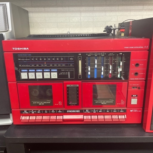 昭和レトロ　TOSHIBA東芝☆ステレオ　サウンドシステムSL-6