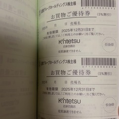 近鉄グループ 株主優待 
冊子の画像