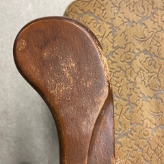 M2510-132　レトロ 木製 ロッキングチェア  キズ汚れ有り
の画像